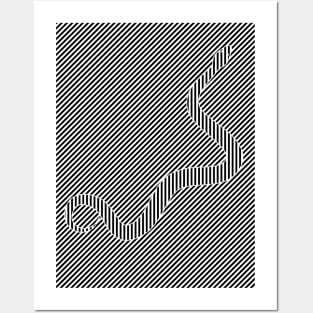 Snake Stripes Posters and Art